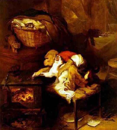 Sir Edwin Landseer The Cats Paw